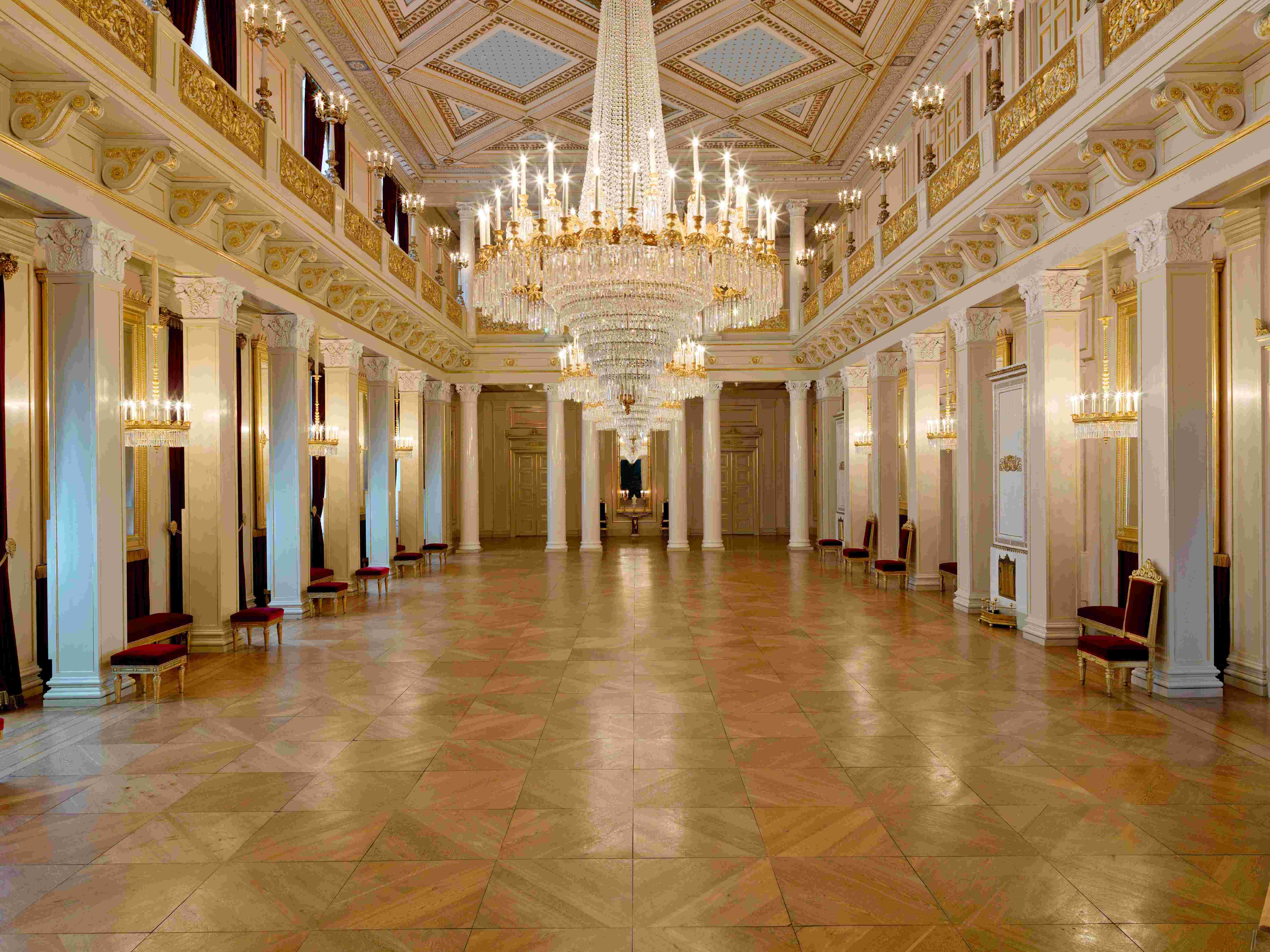 Store festsal. Foto: Jan Haug, Det kongelige hoff